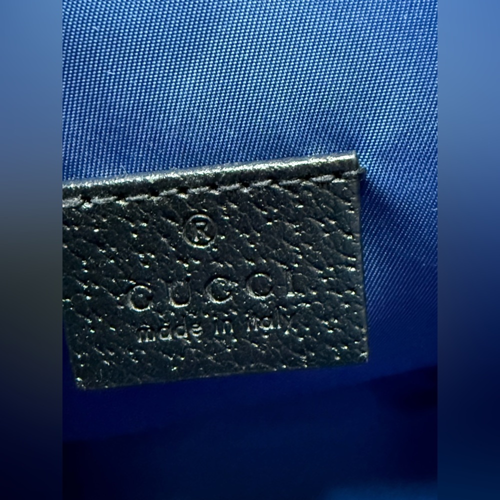 Gucci GG Blue “Off The Grid” Crossbody Bag! NWOT - Picture 7 of 9